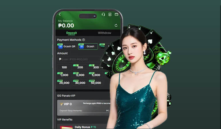 Depositing with GG PANALO