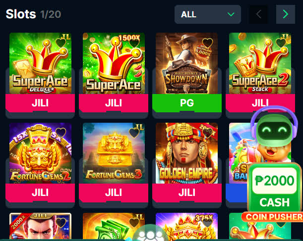 The most popular online casino games at Gg panalo Casino